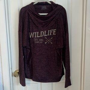 Women’s XL cowl hoodie from Cabela’s